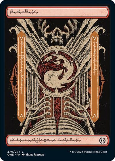 Mountain (270) - Full Art - Phyrexia: All Will Be One (ONE)