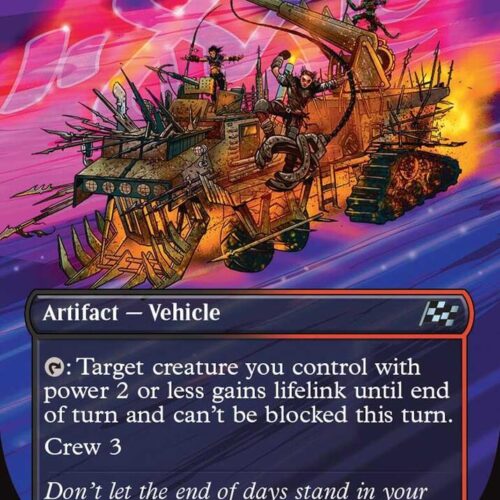 Apocalypse Runner (Borderless) - Aetherdrift (DFT) foil