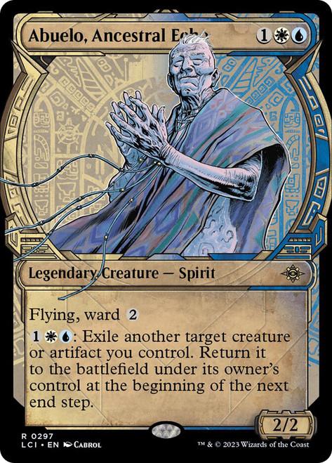AbueloAncestralEcho297__88636 Abuelo, Ancestral Echo (Showcase) The Lost Caverns of Ixalan - Variants