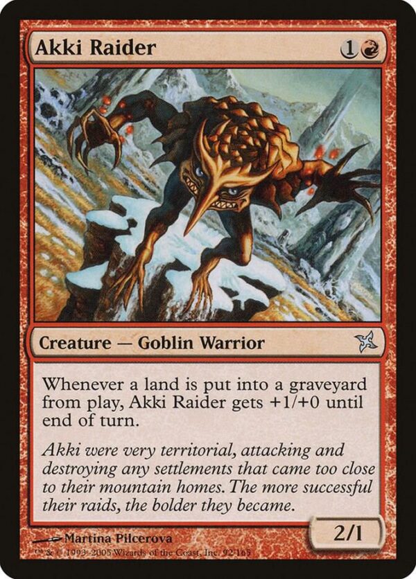 Akki Raider - Betrayers of Kamigawa (BOK)