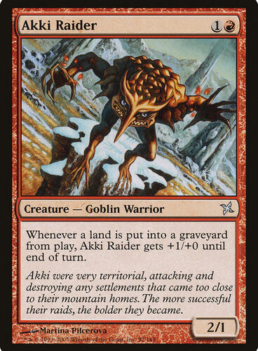 Akki Raider - Betrayers of Kamigawa (BOK)