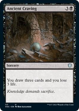 Ancient Craving - Commander Innistrad Crimson Vow (VOC) Ancient Craving - Commander: Innistrad: Crimson Vow (VOC)