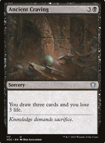 Ancient Craving - Commander: Innistrad: Crimson Vow (VOC)