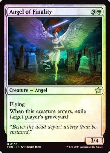 AngelOfFinality__71454 Angel of Finality - Foundations (FDN) foil