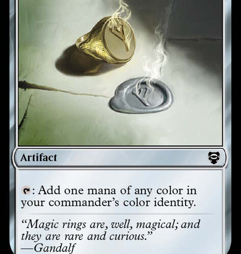 Arcane Signet The Lord of the Rings Commander