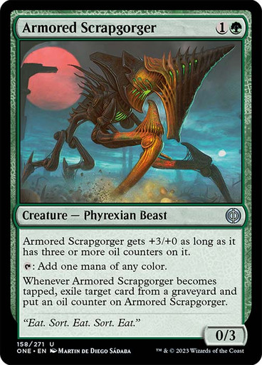 ArmoredScrapgorger__43468 Armored Scrapgorger Phyrexia: All Will Be One