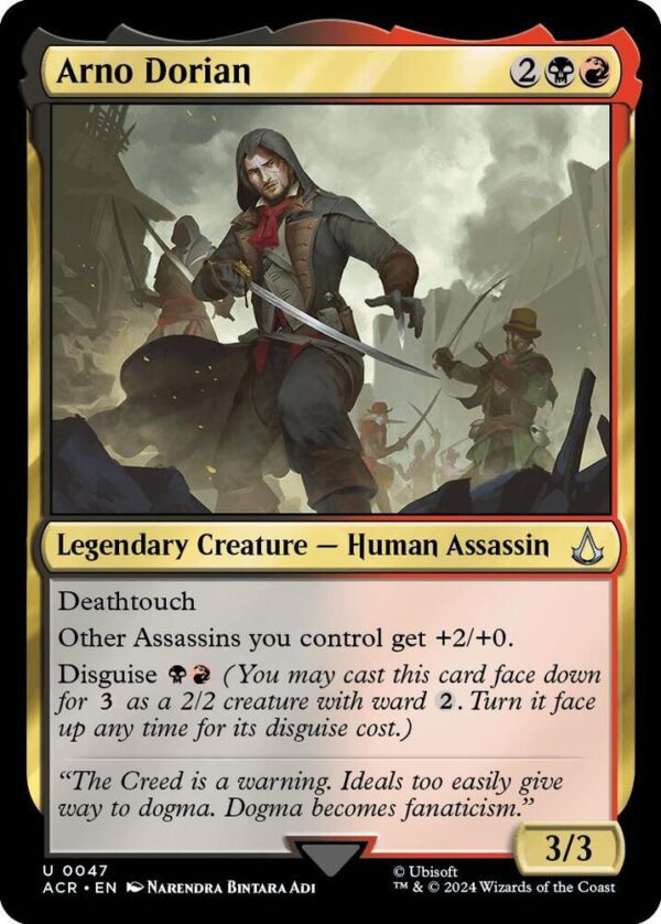 Arno Dorian - Universes Beyond Assassin's Creed (ACR) Arno Dorian - Universes Beyond: Assassin's Creed (ACR) foil