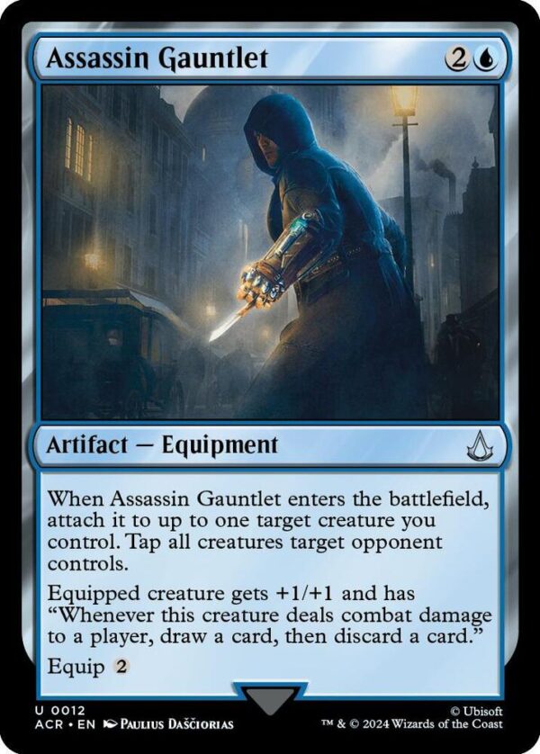 Assassin Gauntlet - Universes Beyond Assassin's Creed (ACR) Assassin Gauntlet - Universes Beyond: Assassin's Creed (ACR)