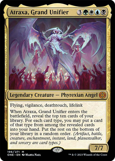 AtraxaGrandUnifier__92658 Atraxa, Grand Unifier - Phyrexia: All Will Be One (ONE)