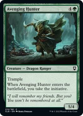 Avenging Hunter - Commander Legends: Battle for Baldur's Gate (CLB)