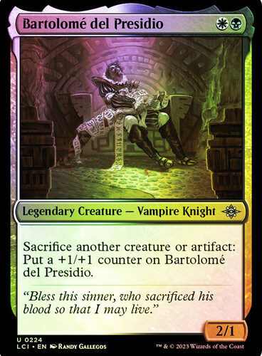 Bartolome del Presidio The Lost Caverns of Ixalan FOIL