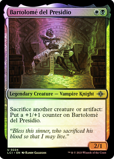 Bartolome del Presidio The Lost Caverns of Ixalan FOIL