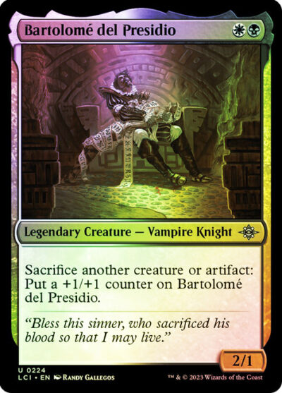 Bartolome del Presidio The Lost Caverns of Ixalan FOIL