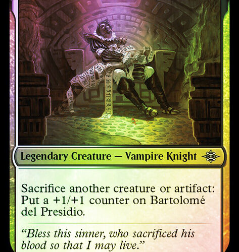 Bartolome del Presidio The Lost Caverns of Ixalan FOIL