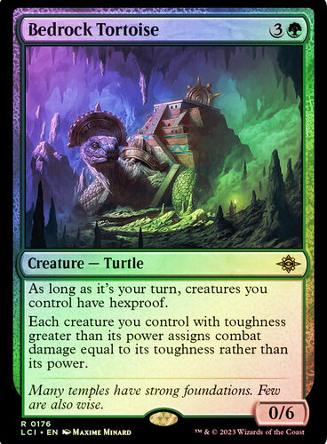 Bedrock Tortoise The Lost Caverns of Ixalan (Foil)