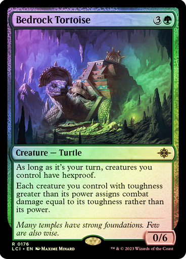 Bedrock Tortoise The Lost Caverns of Ixalan (Foil)