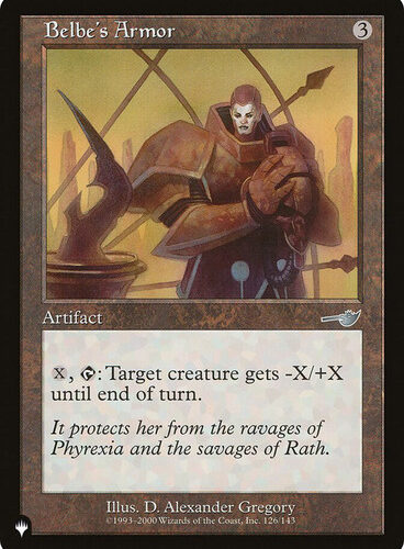 BelbesArmor__42246 Belbe's Armor - The List Reprints (LIST)