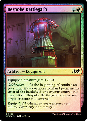 Bespoke Battlegarb Wilds of Eldraine (Foil)
