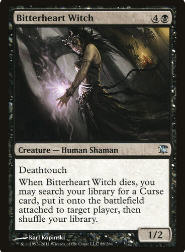 Bitterheart Witch - Innistrad (ISD)