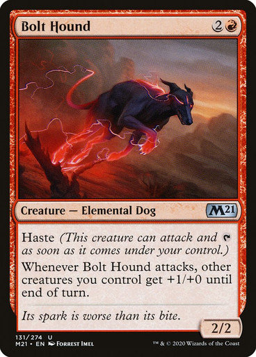 Bolt Hound - Core Set 2021 (M21)