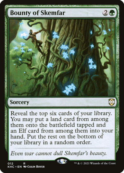 Bounty of Skemfar Kaldheim Commander