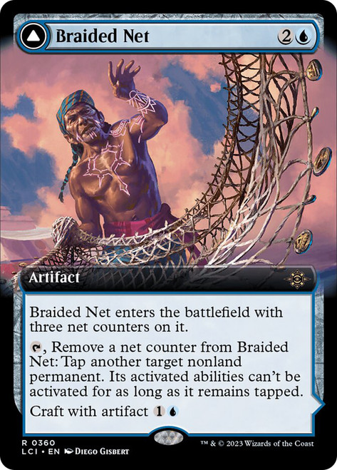 BraidedNet360__94397 Braided Net // Braided Quipu (Extended Art) The Lost Caverns of Ixalan - Variants
