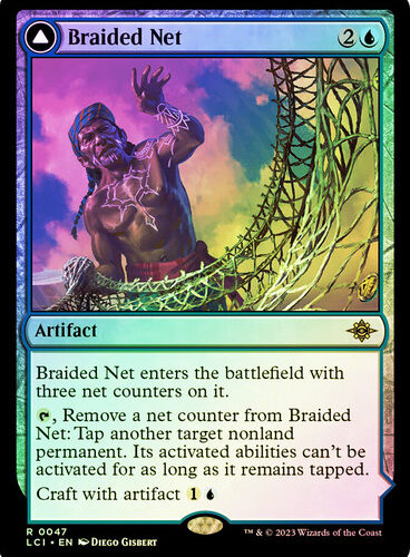 Braided Net // Braided Quipu The Lost Caverns of Ixalan (Foil)