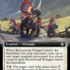 Bronzebeak Foragers (Extended Art) The Lost Caverns of Ixalan Commander - Variants