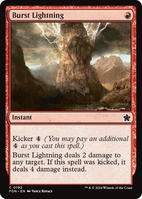 Burst Lightning - Foundations (FDN)