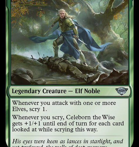 Celeborn the Wise The Lord of the Rings