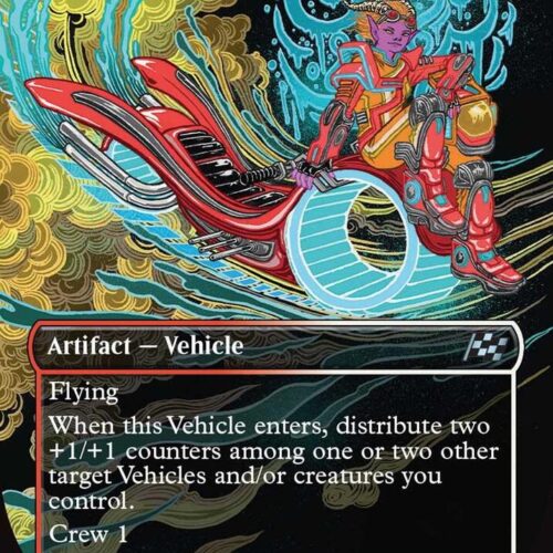 Cloudspire Skycycle (Borderless) - Aetherdrift (DFT) foil