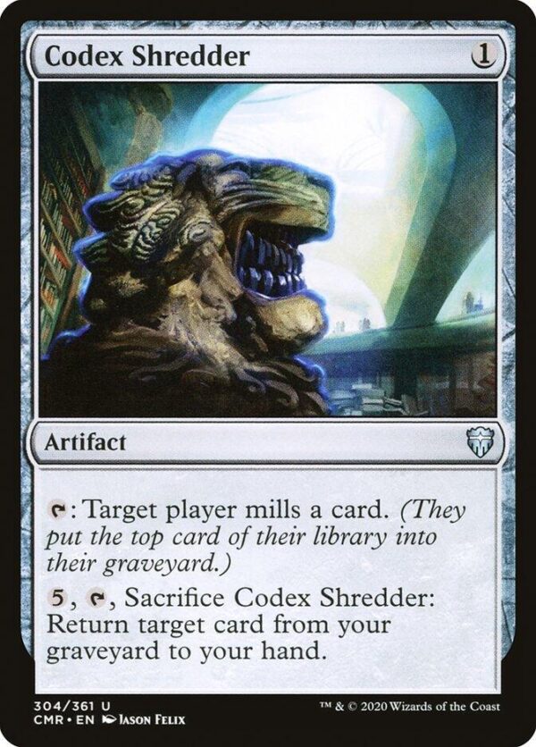Codex Shredder - Commander Legends (CMR) Codex Shredder - Commander Legends (CMR)