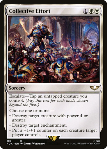 CollectiveEffort__97482 Collective Effort Warhammer 40,000 Commander