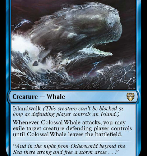 Colossal Whale The Lord of the Rings Commander