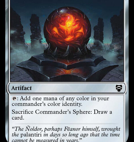 Commander's Sphere The Lord of the Rings Commander