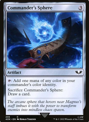 CommandersSphere235__93825 Commander's Sphere (235) - Universes Beyond: Warhammer 40,000 (40K)