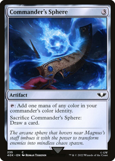 Commander's Sphere (235) - Universes Beyond: Warhammer 40,000 (40K)