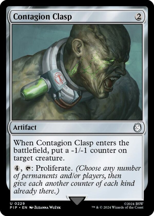 Contagion Clasp - Universes Beyond Fallout (PIP) Contagion Clasp - Universes Beyond: Fallout (PIP)