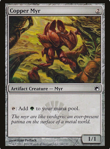 Copper Myr - Scars of Mirrodin (SOM)