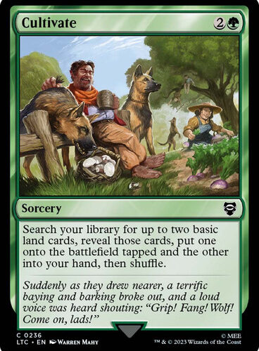 Cultivate The Lord of the Rings Commander
