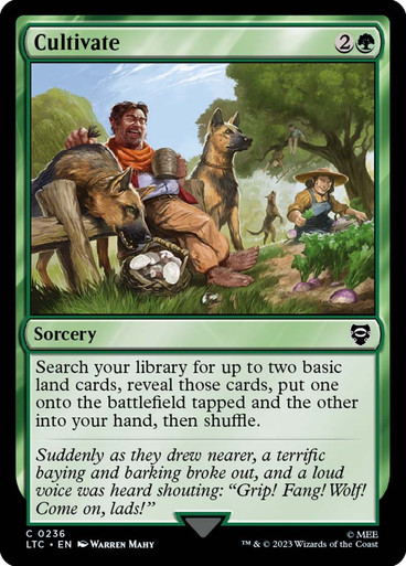 Cultivate Cultivate The Lord of the Rings Commander