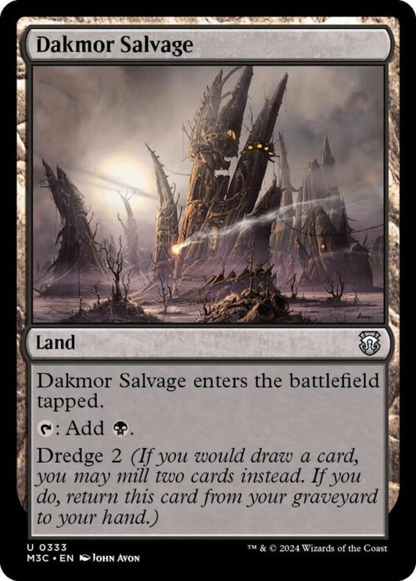 Dakmor Salvage - Commander Modern Horizons 3 (M3C) Dakmor Salvage - Commander: Modern Horizons 3 (M3C)