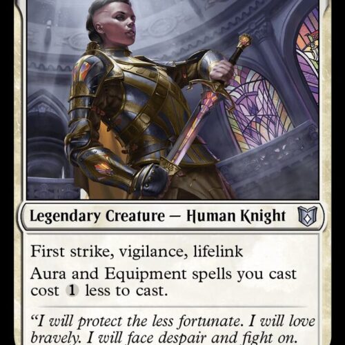 Danitha Capashen, Paragon - Commander: Wilds of Eldraine (WOC)
