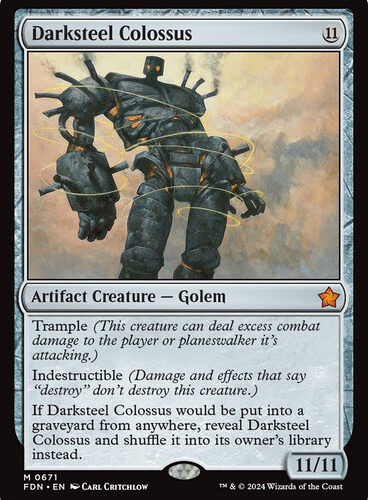 Darksteel Colossus Foundations