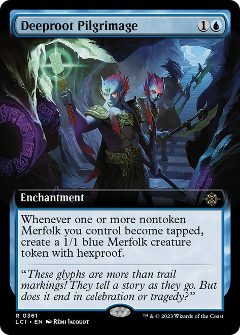 Deeproot Pilgrimage Deeproot Pilgrimage (Extended Art) The Lost Caverns of Ixalan - Variants