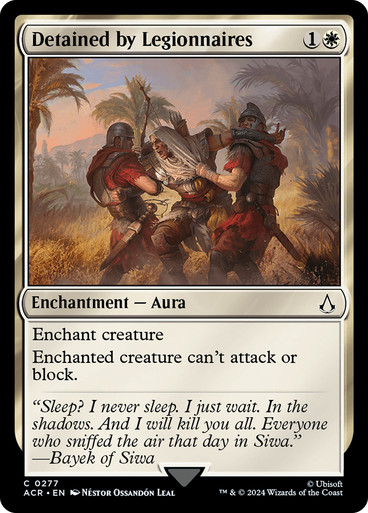 DetainedByLegionnaires__51987 Detained by Legionnaires - Universes Beyond: Assassin's Creed (ACR)