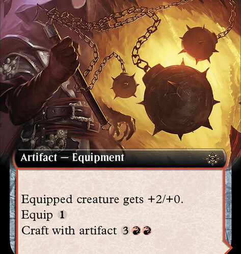 Dire Flail // Dire Blunderbuss (Extended Art)