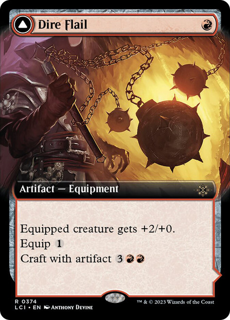DireFlail374__78682 Dire Flail // Dire Blunderbuss (Extended Art)