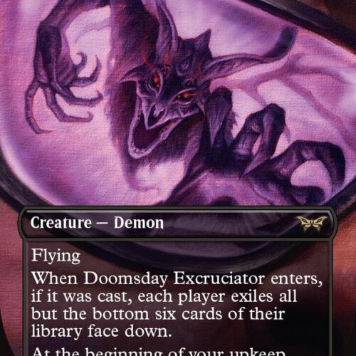 Doomsday Excruciator (Borderless) - Duskmourn: House of Horror (DSK)