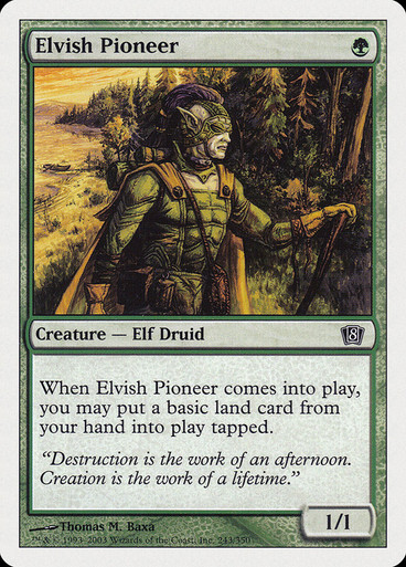 Elvish Pioneer - 8th Edition (8ED)